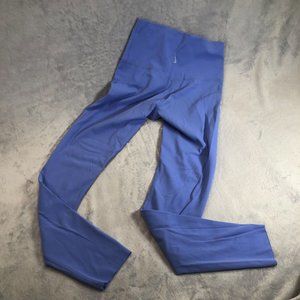 Nike Dri-Fit Yoga Pant Leggins Striking Blue Color Sz S Pocket 56323